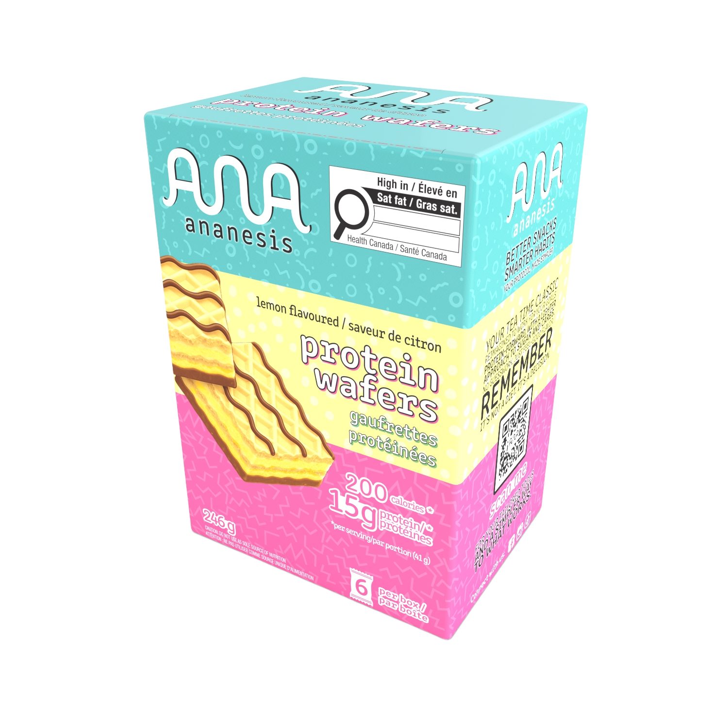 Lemon Protein Wafers