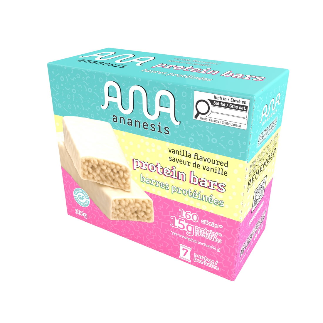 Fluffy Vanilla Crispy Protein Bar