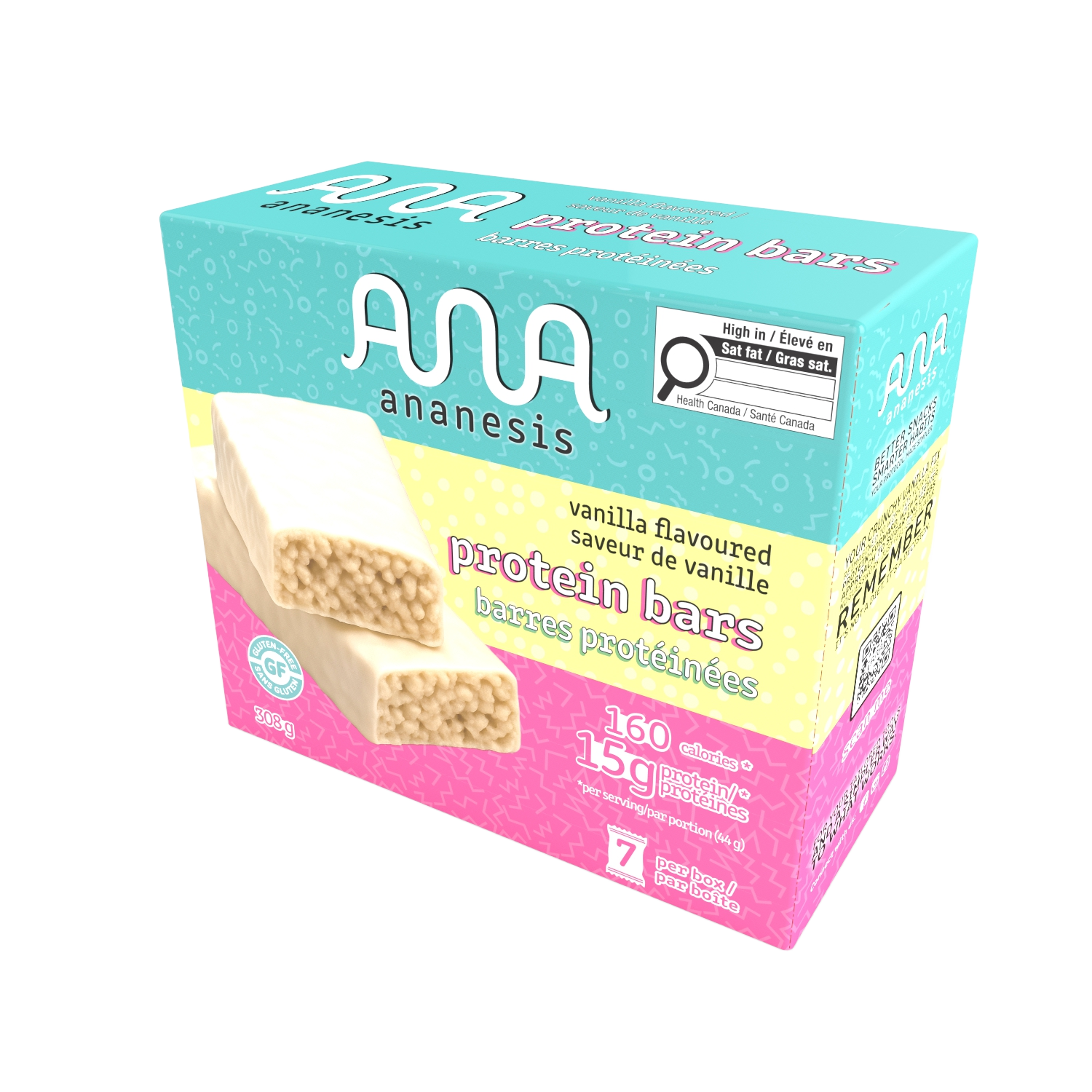 Fluffy Vanilla Crispy Protein Bar